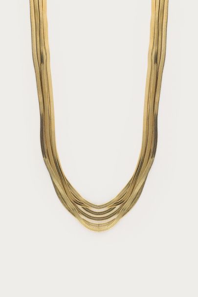 Platte schakelketting multi 