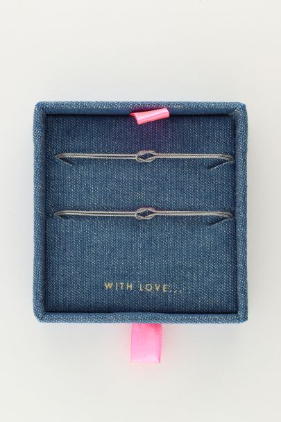 Forever Connected Minimalistisches Armband Set