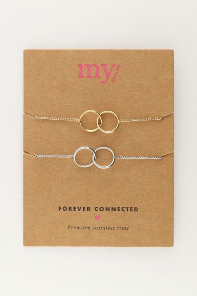 Forever Connected bracelet set