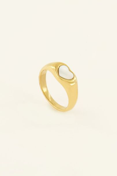 Ring with golden hearts | My Jewellery