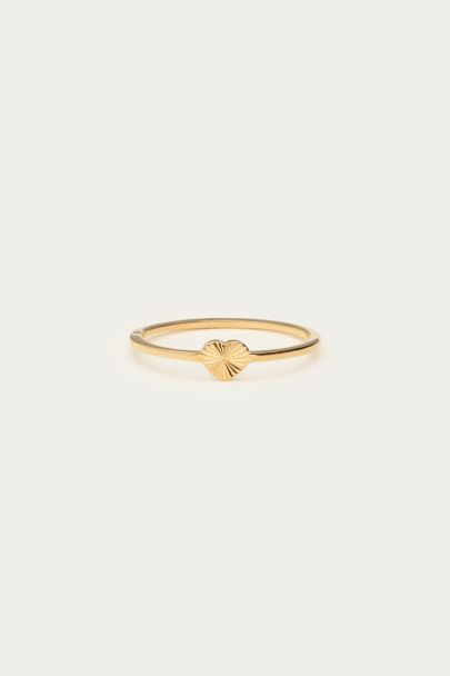 Bague minimaliste coeur