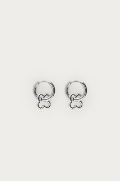 Boucles d'oreilles avec petit trèfle