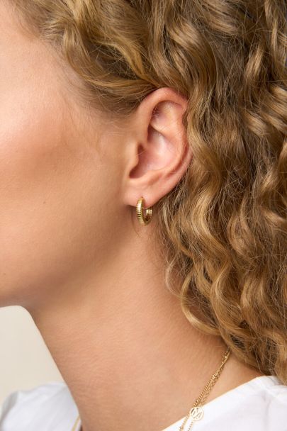 Boucles d'oreilles à rayures