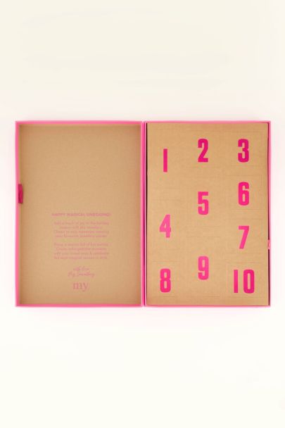Mini-Deluxe-Adventskalender mit 10-Türchen 