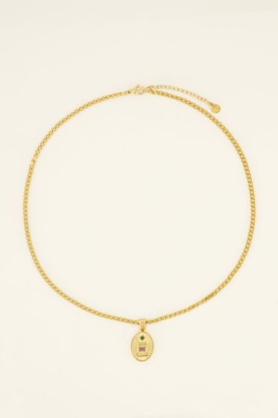 Casa fiore ketting met Ciao Bella hanger