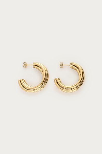 Boucles d'oreilles à plusieurs rangs