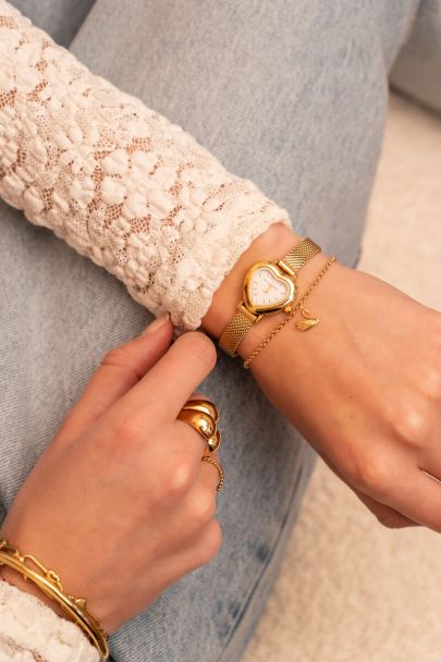 Love watch with heart