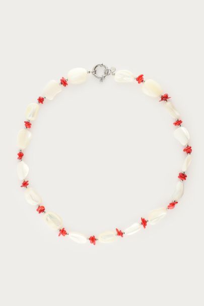 Mer Kunstperlen-Kette