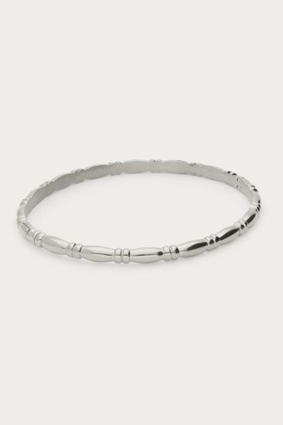 Bracelet jonc Midnight effet bambou