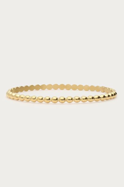 Bracelet jonc Midnight à pois
