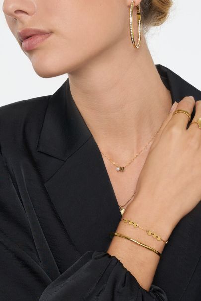 Bracelet Midnight avec médailles