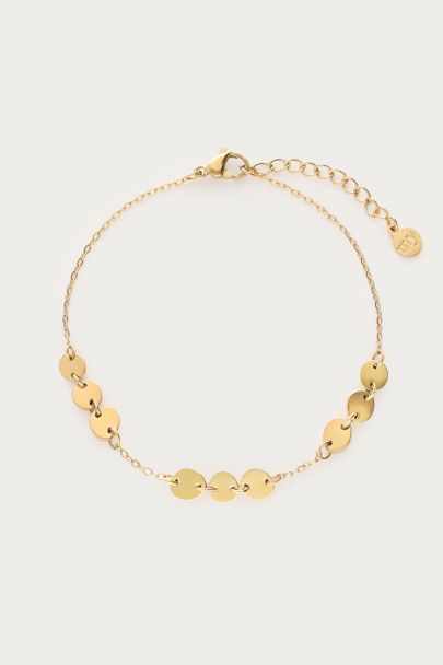 Bracelet Midnight avec médailles