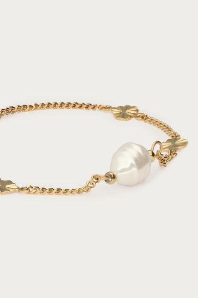Bracelet Midnight avec perle d'eau douce