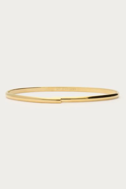 Bracelet jonc Midnight fin 