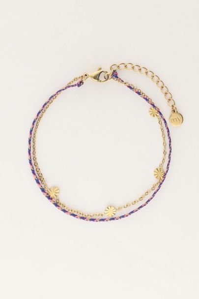 Minimalistisches doppeltes Armband 