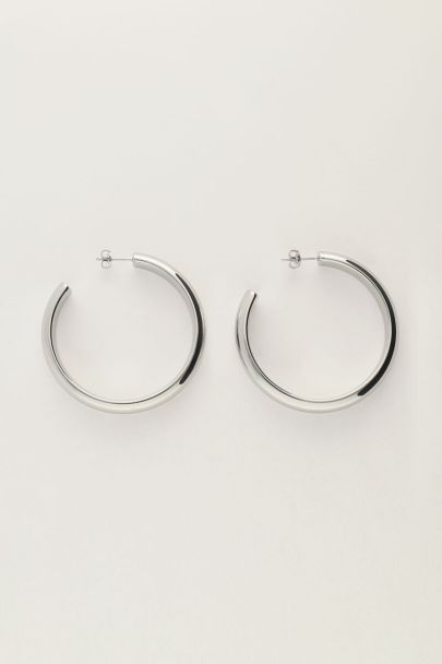 Large hoop earrings | My Jewellery