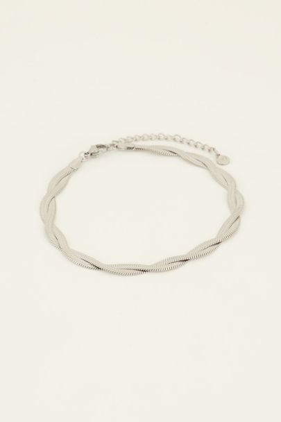 Woven chain anklet | My Jewellery