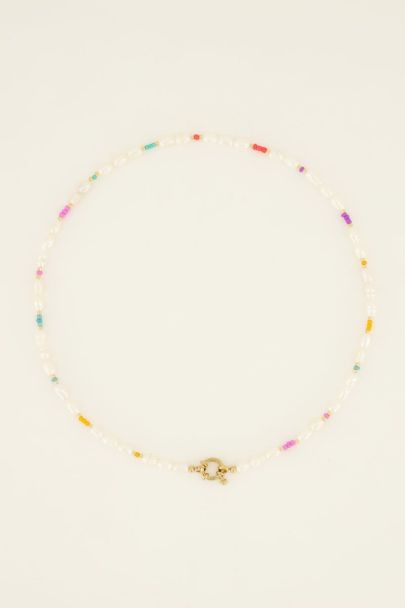 Sunchasers pearl necklace with beading | My Jewellery