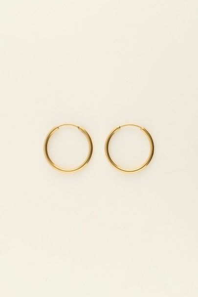 Basic hoop earrings small | My Jewellery