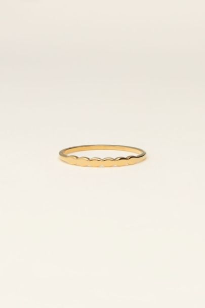 Minimalistische Ringblase