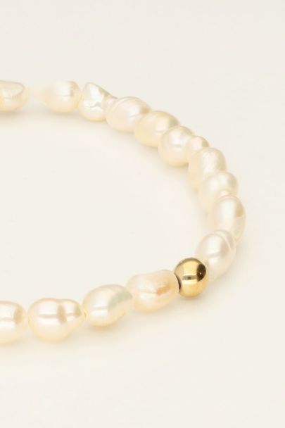 Equal pearl bracelet