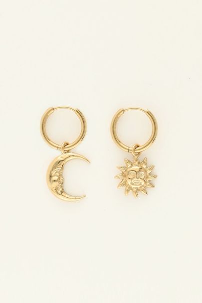 Mystic moon and sun earrings | My Jewellery