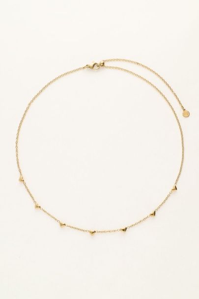 Ketting met kleine hartjes 