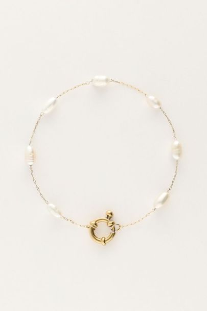 Minimalistisches Armband mit Perlen