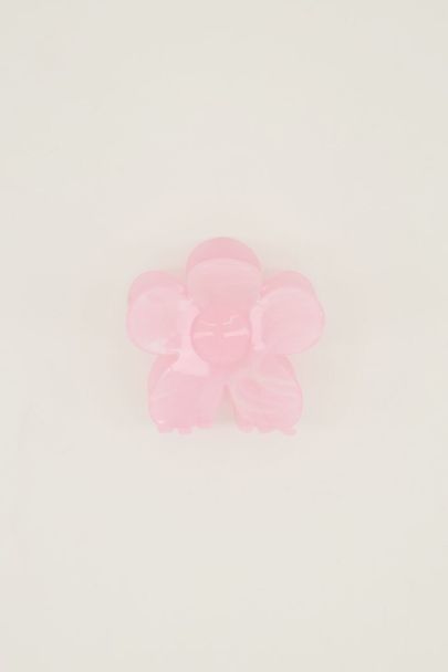 Pink flower claw clip | My Jewellery