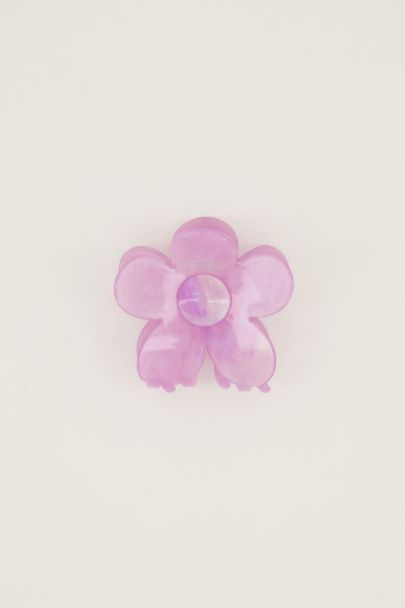 Paarse bloem haarclip | My Jewellery