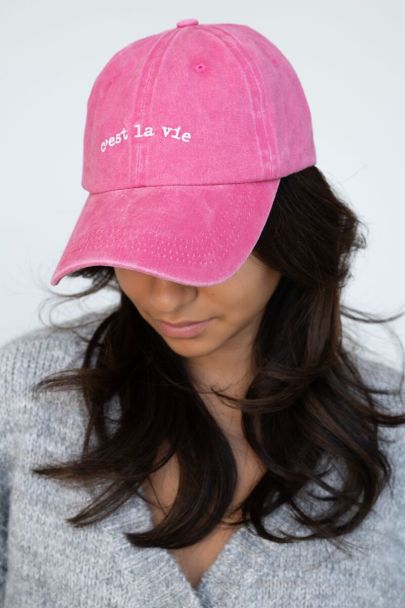 Pinke "C'est la vie" Cap