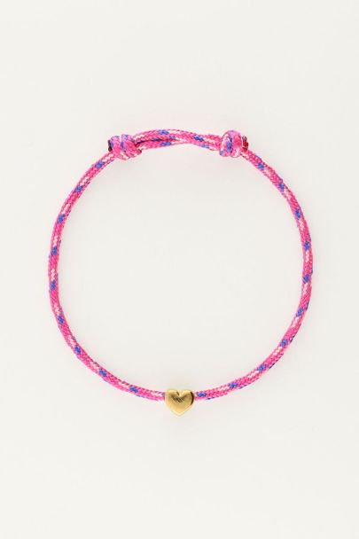 Pink mini heart bracelet | My Jewellery