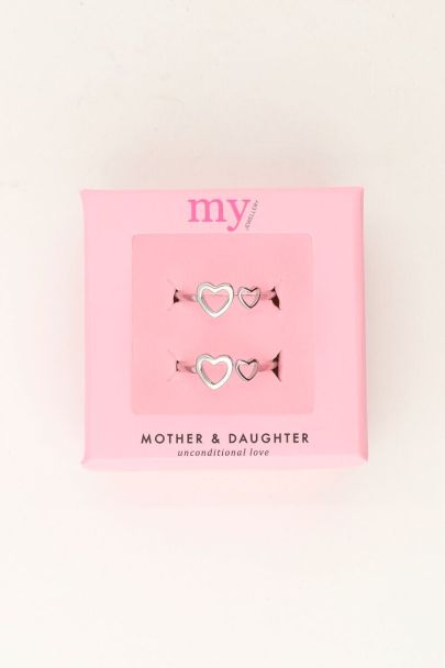 Mother & daughter heart ring | My Jewellery