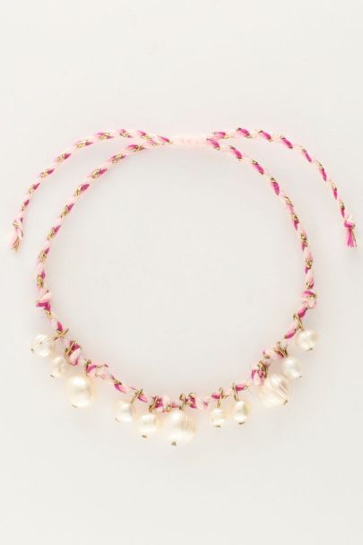Island armband met zoetwaterparels