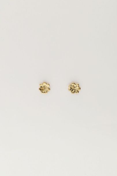 Island studs earrings with flowers | My Jewellery