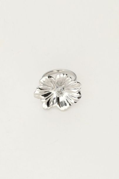Island ring with flower | My Jewellery