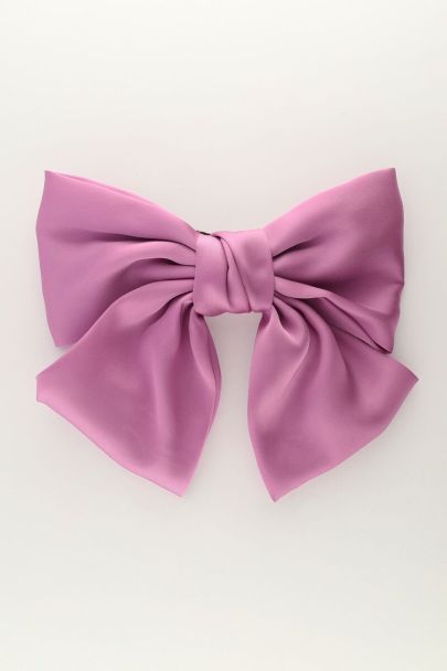 Hair clip pink bow | My Jewelley