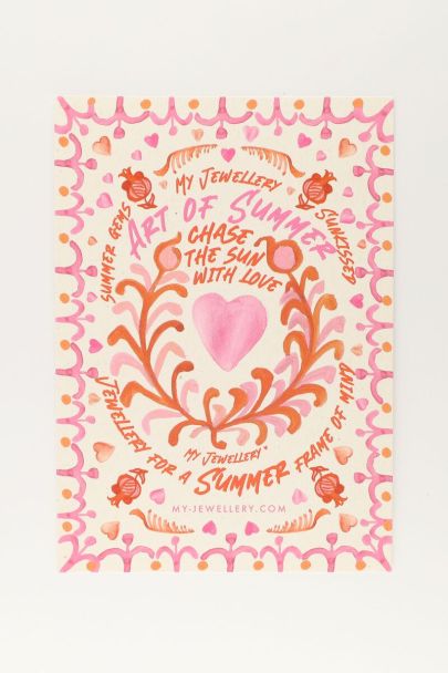 Art of Summer card