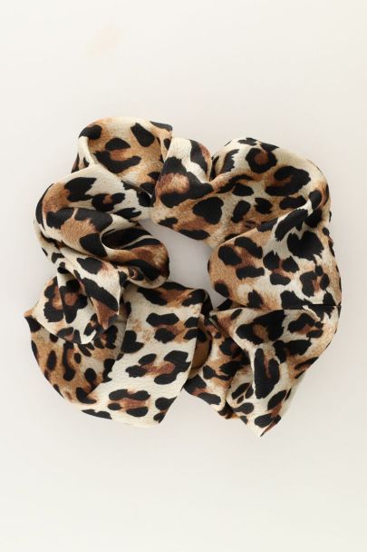 Leopard print scrunchie | My Jewellery