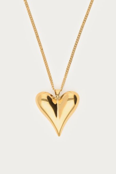 Lange Kette mit Herz