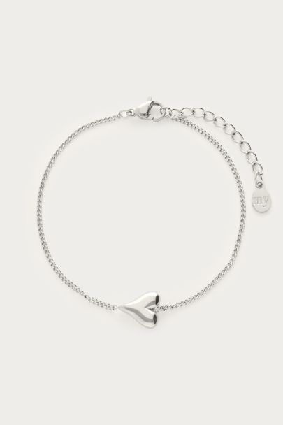 Bracelet minimaliste avec cœur