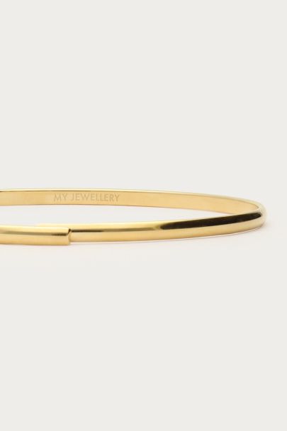 Bracelet jonc Midnight fin 
