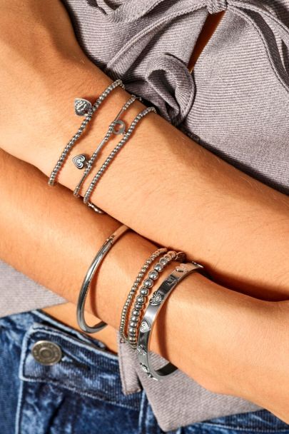 Bold Armbänderset mit Stahlperlen