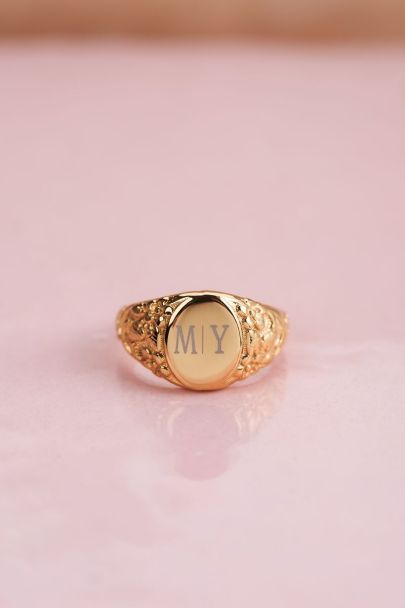 minimalistisch stapelring gouden ring waterdicht riem ring Sieraden Ringen Midiringen gouden statement ring 