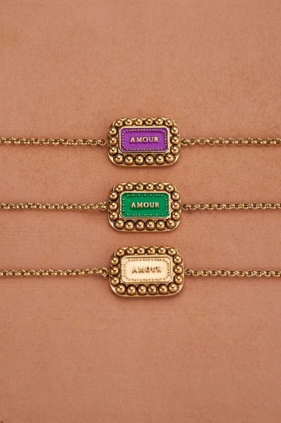 Bold Spirit bracelet with Amour charm