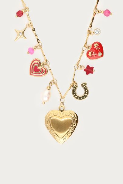 Mystic Charm-Kette mit Herz
