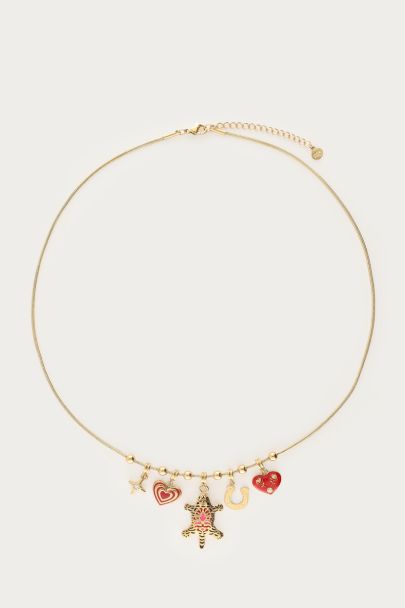 Mystic Kette mit Leoparden-Anhänger