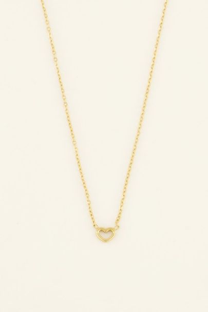 Necklace with heart charm  | My Jewellery