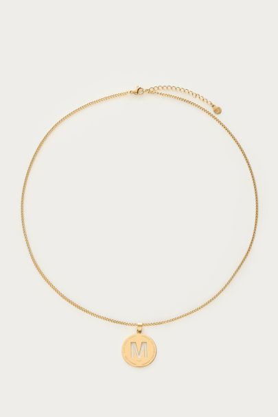Kette mit offenem Buchstaben