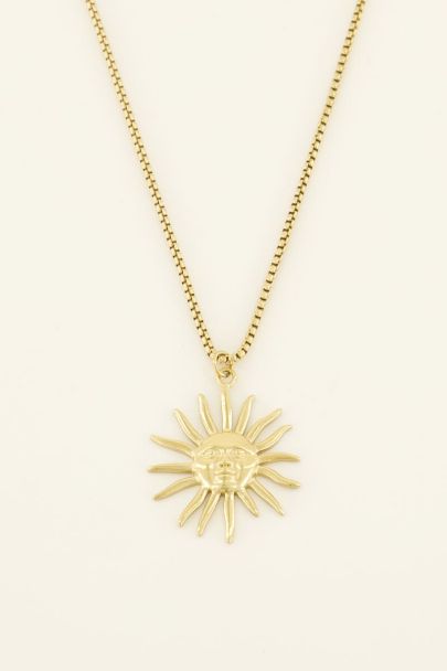 Necklace with sunbeams  | My Jewellery